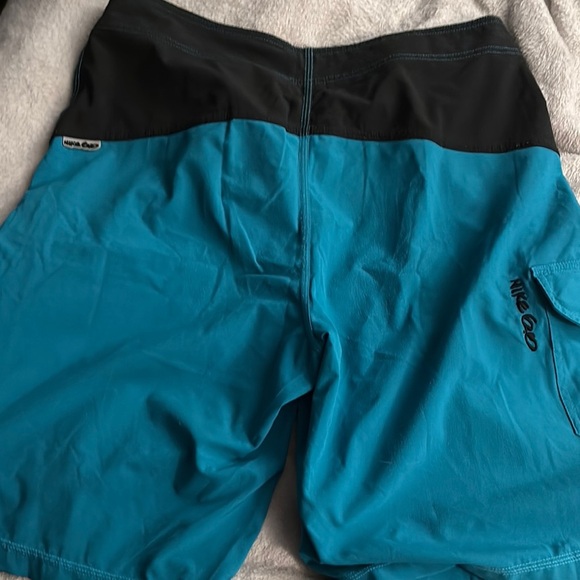 Nike Blue Quick-Dry Board Shorts - Picture 5 of 6